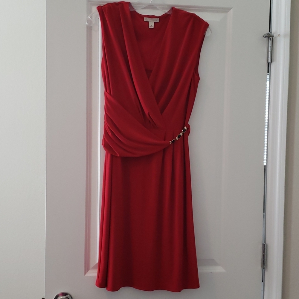 Red dress